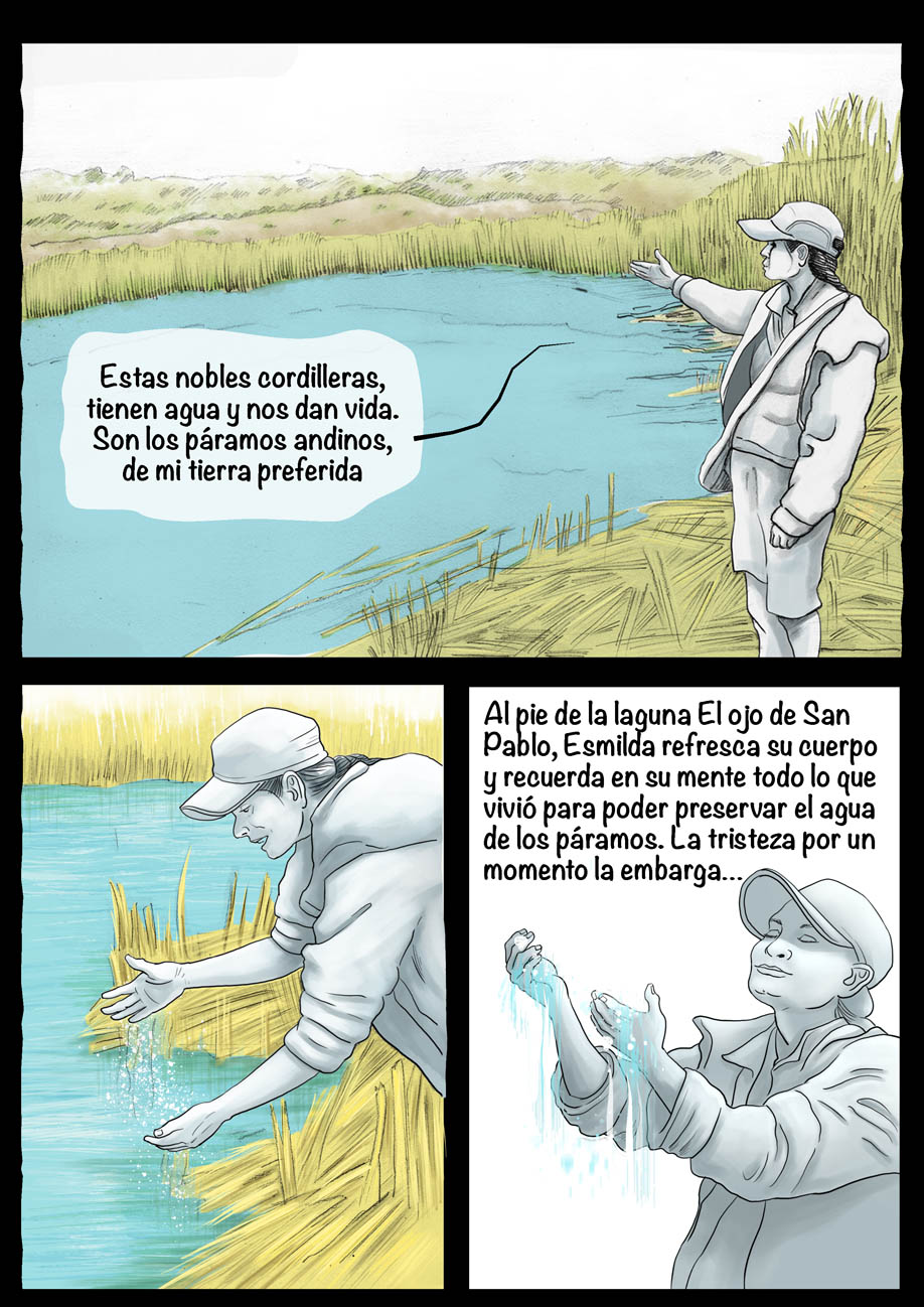 Comic Los herederos del agua